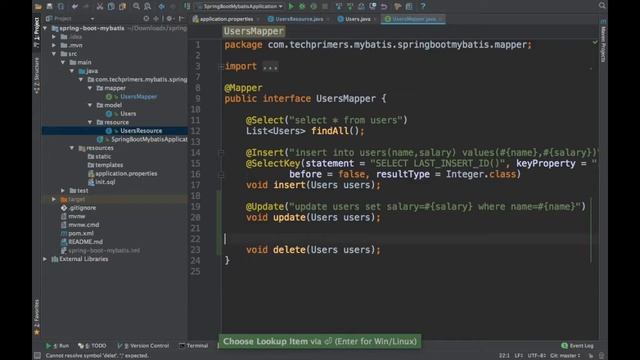 MyBatis Spring Boot Example with MySQL | Select, Insert, Update and Delete смотреть онлайн