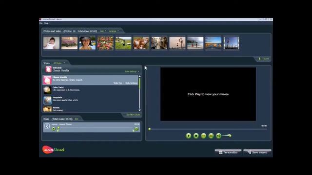 Video software - muvee Reveal смотреть онлайн