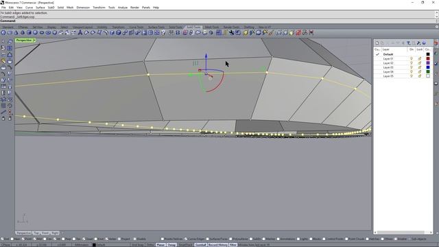 Создание браслета в Rhino 7 смотреть онлайн