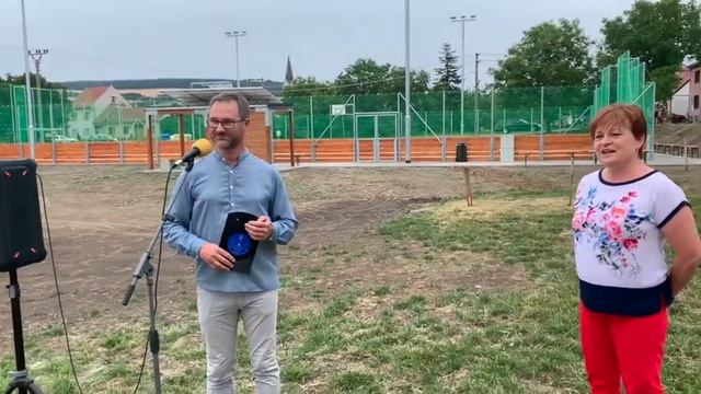 11.07.2021 - Slavnostní projev - otevření nového hřiště v Radějově смотреть онлайн