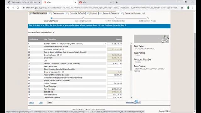 How to report Profit Tax Using E tax portal in Ethiopia смотреть онлайн