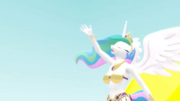 Celestia's Deep Chalice SFM Anthro Ponies 60 FPS