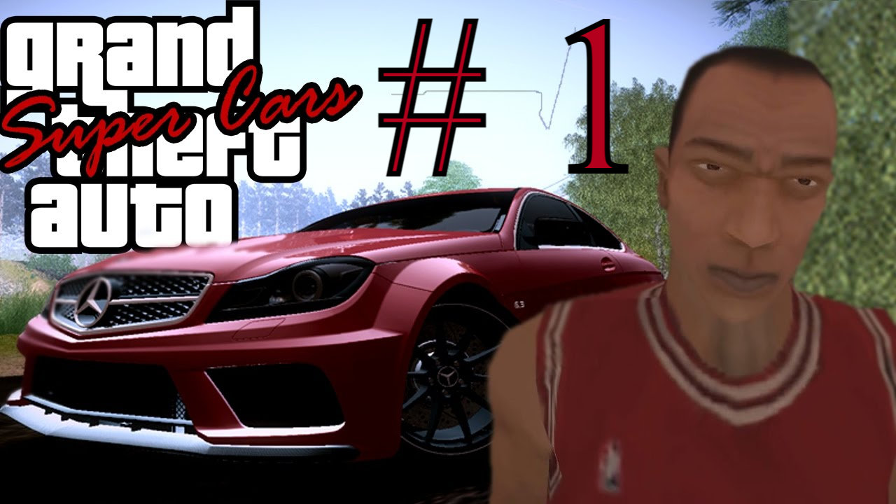 GTA SAN ANDREAS SUPER CARS ОБЗОР МОДА #1 смотреть онлайн