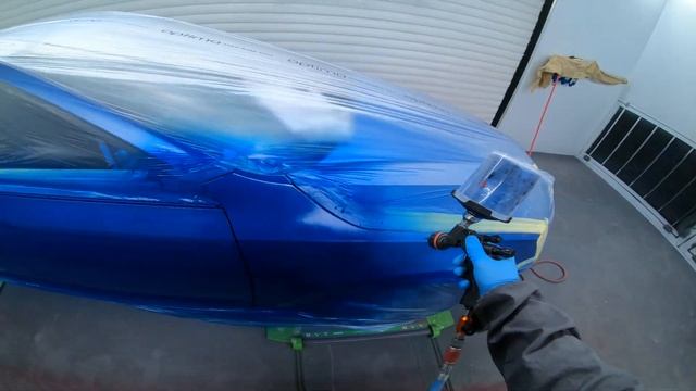 My clear coat set up using Walcom HTE clear 360 carbonio and Standox k9550 смотреть онлайн