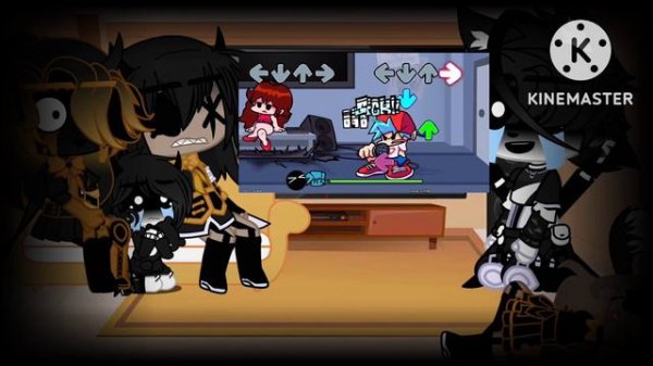 BATIM React To FNF VS Stickman Mod || I made Dark Revival 😃👌