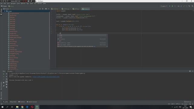 Уроки Python. Создание игры на PyGame. PyGame tutorial. Python для начинающих.Делаем игру тетрис #1 смотреть онлайн