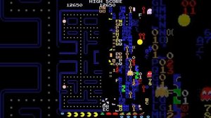 Pac-Man: Level 256 Split Screen Trick