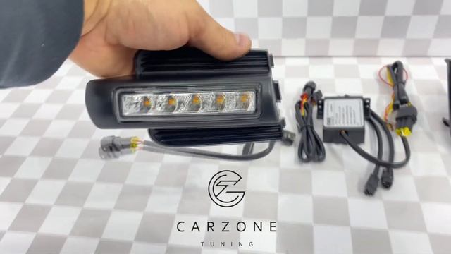 Ходовые огни Toyota Land Cruiser Prado 120 смотреть онлайн