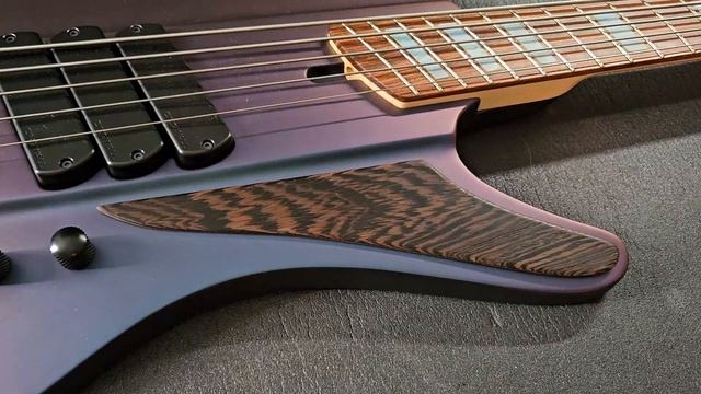 Dingwall D-Roc Standard 5 With A Custom Wenge Pickguard
