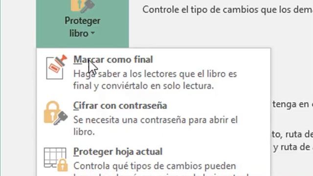 COMO PROTEGER UN LIBRO EN EXCEL смотреть онлайн