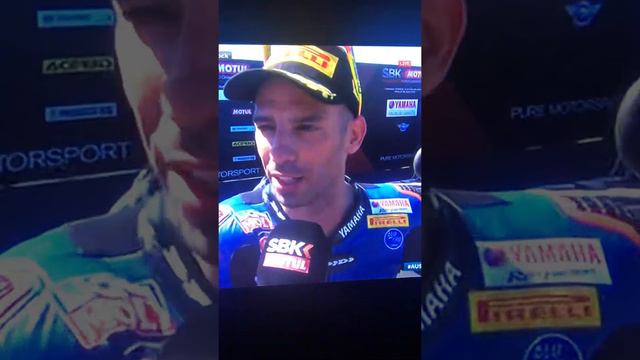 Marco Melandri Philip Island R1 P3 Interview смотреть онлайн