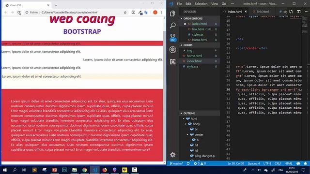 7_ BOOTSTRAP4 margin darija смотреть онлайн