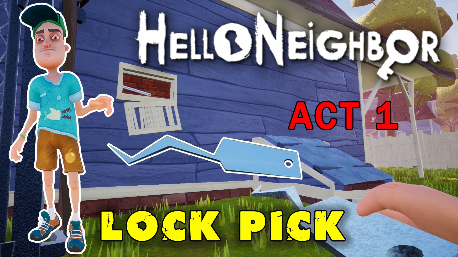 Привет Сосед как Достать Отмычку| Hello Neighbor How to get the lock pick смотреть онлайн