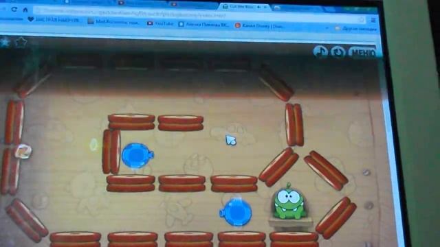 Прохождение игры Cut the Rope 3/4 смотреть онлайн