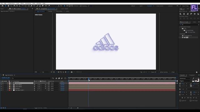 Make Modern Logo Animation in After Effects - After Effects Tutorial - No Plugins Required смотреть онлайн
