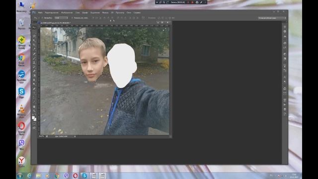 Как вырезать фото/Урок по фотошопу №1 смотреть онлайн