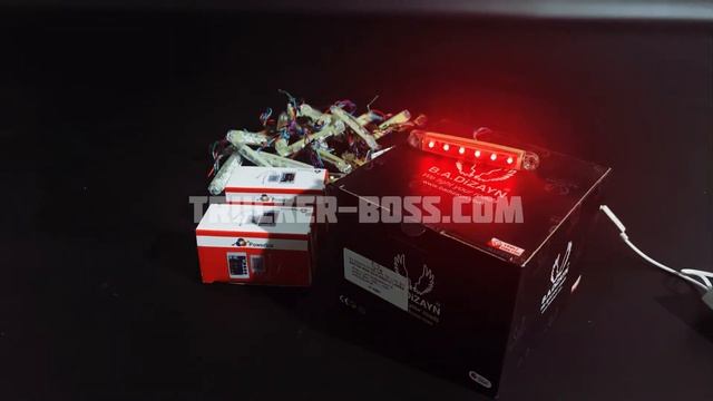 ГАБАРИТНЫЕ ОГНИ НА ПУЛЬТЕ УПРАВЛЕНИЯ 12-24в