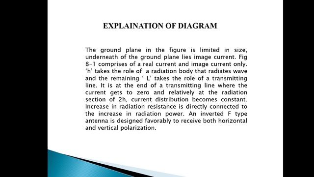 Complete Explaination Of Inverted F Type Antenna Its Characteristics, Radiation Pattern & Experimen