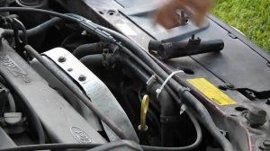 Ford Focus 1 1,8 л ремонт тройника системы охлаждения