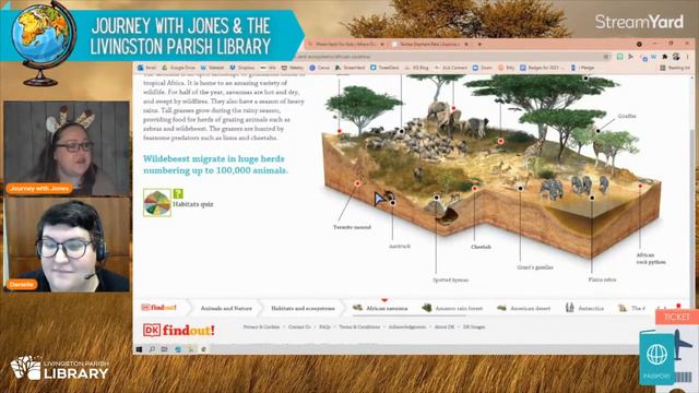 Journey with Jones - Savanna Habitats смотреть онлайн
