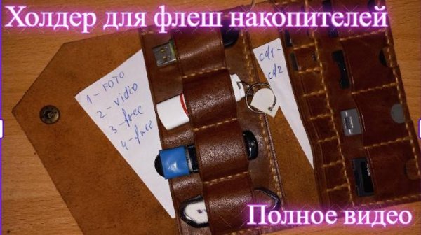 Холдер для USB и SD флешек. Holder for USB and SD flash drives. 5.30