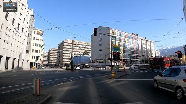 Innsbruck Fahrt durch die Stadt 4K 17 #Innsbruck #Österreich #Tirol смотреть онлайн