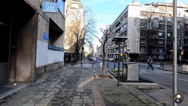 Прогулка по утреннему Белграду | Belgrade, morning walking смотреть онлайн
