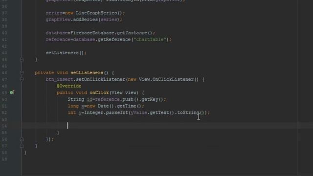019: Date and Time in Graph from Firebase Database : Android Graph View tutorial смотреть онлайн
