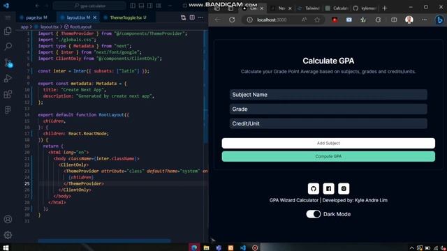 Student Web Developer: Building a Next.js 13 GPA Wizard with Tailwind CSS & Shadcn UI смотреть онлайн