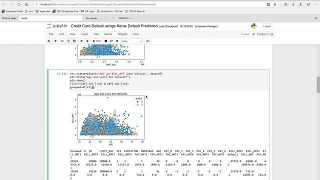 ML Using Keras to predict credit card default смотреть онлайн