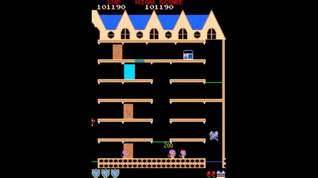 Mappy - Full Game - 182,060 Final Score смотреть онлайн