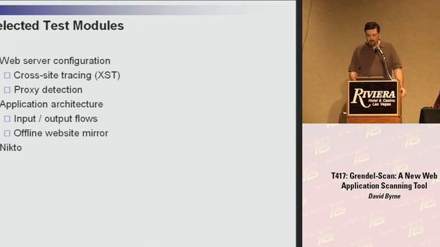DEFCON 16: Grendel-Scan: A new web application scanning tool смотреть онлайн