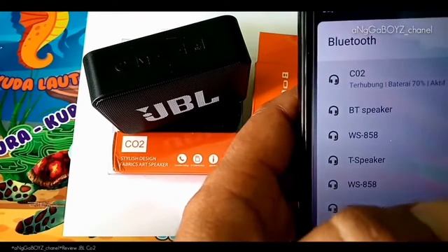 SPEAKER PORTABLE MIRIP JBL GO2 | JBL CO2 UNBOXING смотреть онлайн