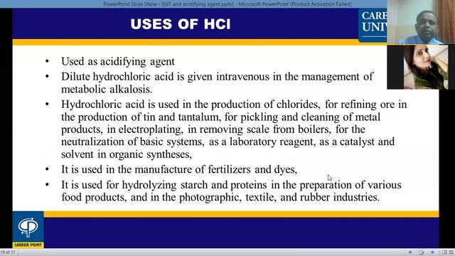 GIT agent , HCl by Dr. M. K. Gupta смотреть онлайн