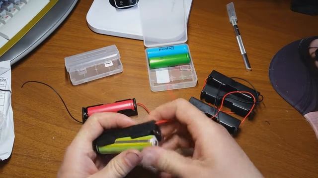 Холдеры для 18650 с Aliexpress