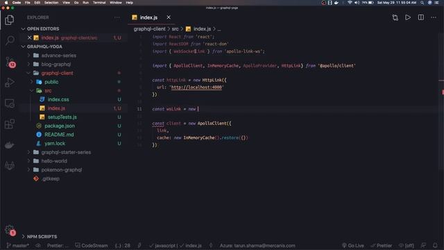 React App Integration with Apollo Graphql Client #16 смотреть онлайн