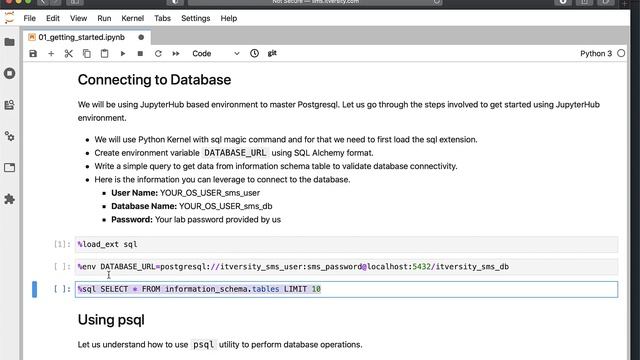 02 Connecting to Database смотреть онлайн