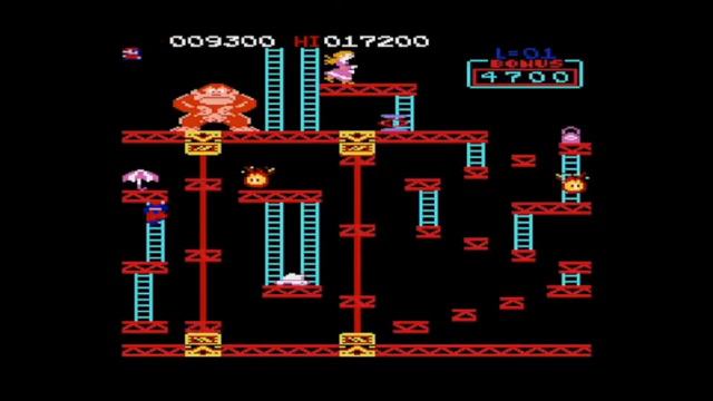 Atari 7800 : DONKEY KONG [homebrew] смотреть онлайн