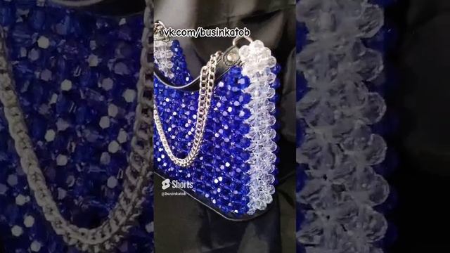 Сумка из бусин 💙💙💙 смотреть онлайн