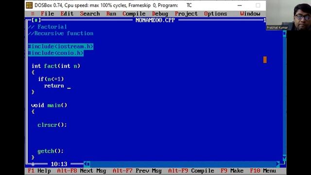 CPP11 recursive function Default parameter смотреть онлайн