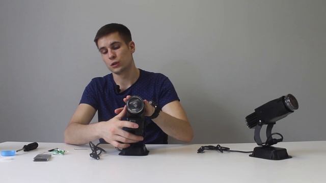 ГОБО проекторы для рекламы 30Вт. Обзор и сравнение двух моделей. смотреть онлайн