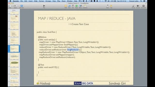 Hadoop Self Paced - Session 4 - Advance MapReduce, Testing смотреть онлайн