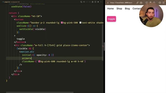 انیمشن در ریاکت با فریمر موشن (framer motion) - قسمت اول смотреть онлайн