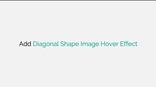 Add Diagonal Shape Image Hover Effect in Elementor 2022 | WordPress Tutorial 2022 смотреть онлайн