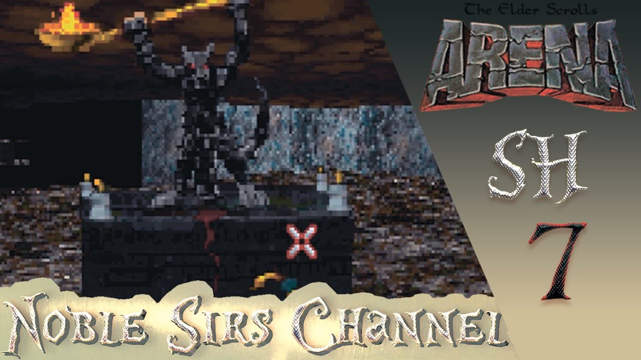 TES 1: Arena ► Прохождение, #7 - Логово Клыка, ещё упыри #shorts