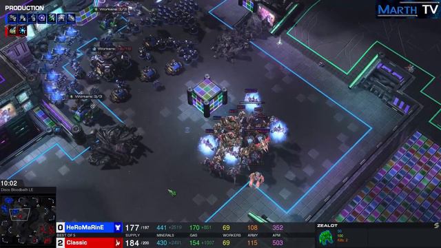 StarCraft 2 - Replay-Cast #1021 - Classic (P) vs HeroMarine (T) - WCS Global Finals 2019 [Deutsch] смотреть онлайн