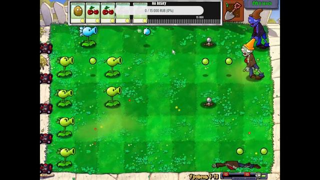 ХОДЯЧИЕ МЕРТВЕЦЫ ПРОТИВ РОМАШКИ ➤ Plants vs. Zombies ➤ ЧАСТЬ #1 На Русском смотреть онлайн