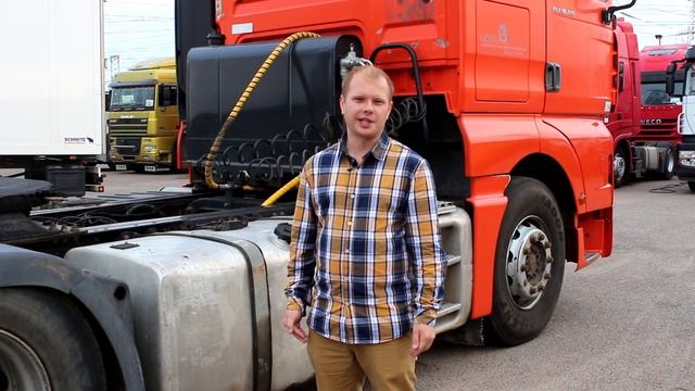 Обзор седельного тягача MAN TGA 18.480, 2008г смотреть онлайн