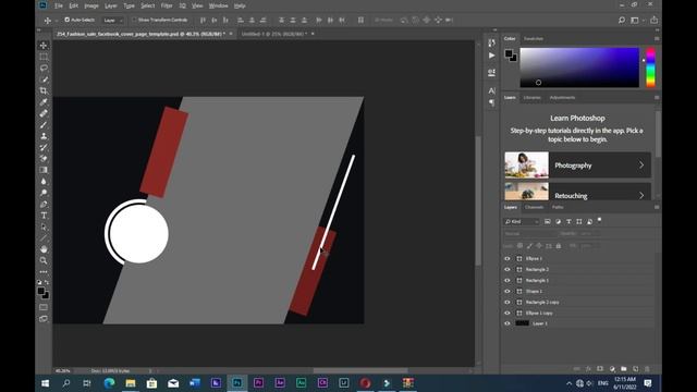 Fashion Sales Web Banner Template in Adobe Photoshop CC 2018 | Storm Brain смотреть онлайн