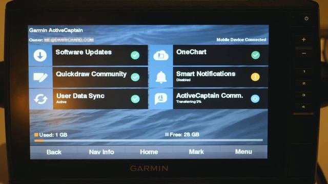 How to Update a Garmin Echomap with your PHONE, WIFI & ActiveCaptain App! смотреть онлайн